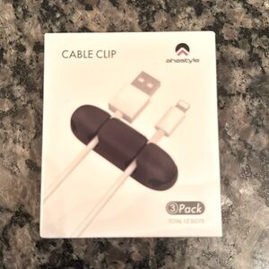 Ahastyle cable clip 3 pack factory sealed